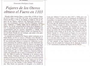 Historia de Pajares de los Oteros